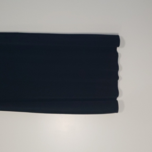 Chico's Travelers Black Maxi Skirt Large Stretchy Slinky Minimalist Office Work - Picture 6 of 11